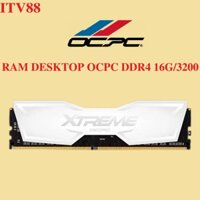 Ram Máy tính để bàn - PC OCPC l 16GB - 8GB DDR4 I BUS 3200 I MÀU TRẮNG - Có tản nhiệt - BH 2 NĂM