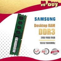 Ram máy tính để bàn Samsung 2GB / 4GB / 8GB DDR3 1333 / 1600 MHz DIMM bộ nhớ cho PC RVPO