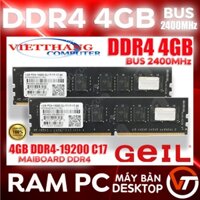 Ram Máy Tính Geil 4GB DDR4 Bus 2400MHz  còn đẹp Chạy Main H110, H310 ... ( Cũ - 2nd )