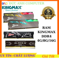 Ram Máy Tính KINGMAX DDR 4—4G/8G/16G Bus 2400/2666– chính hãng Viễn Sơn- Bảo Hành 3 năm
