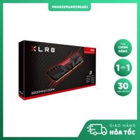 Ram Máy Tính - PNY XLR8 8GB (1x8) 3200Mhz DDR4 - Tản Đỏ Đen