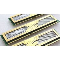 RAM OCZ PC3 2GB 1600MHz - BÓC MÁY TẢN NHIỆT ĐỒNG MẠ VÀNG 10K - HÀNG ĐỘC