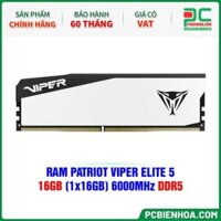 RAM PATRIOT VIPER ELITE 5 - 16GB (1x16GB) 6000MHz DDR5 (VEB516G6030W)