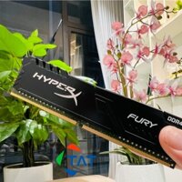 Ram PC 16GB (1x16) 2666MHz DDR4 Kingston HyperX Fury Black Chính Hãng - Bảo hành 3 năm 1 đổi 1