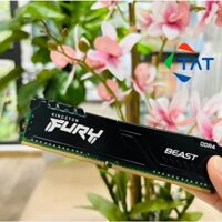 Ram PC 8GB 2666Mhz DDR4 Kingston Fury Beast tản nhiệt kép - Bảo hành 3 năm 1 đổi 1