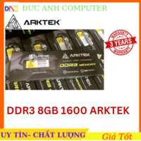 Ram PC Arktek 8GB DDR3 -1600Mhz - Chính hãng bảo hành 3 năm, Ram DDR3