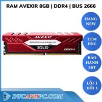 RAM PC AVEXIR 1SOE – DDR4 8GB BUS 2666Mhz – TẢN ĐỎ