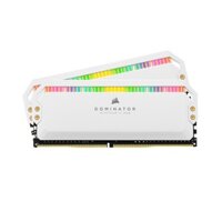 Ram PC Corsair Dominator Platinum White RGB 16GB 3200Mhz DDR4 (2x8GB)CMT32GX4M2E3200C16W