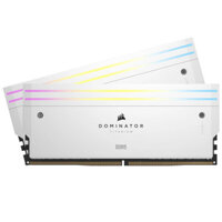 Ram PC Corsair Dominator Titanium RGB White 32GB 6000MHz DDR5 (2x16GB)