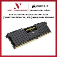 Ram PC Corsair Vengeance LPX 8GB 3200MHz DDR4 1x8GB CMK8GX4M1E3200C16 - Hàng Chính Hãng