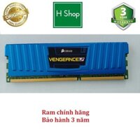 Ram PC DDR3 4Gb bus 1333 overclock 1600, ram tản nhiệt bộ hiệu Corsair VENGEANCE LP, tháo máy chính hãng, bảo hành 3 năm