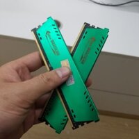 Ram PC ddr4 8gb-bus 2400 có tản nhiệt màu xanh cực đẹp