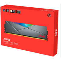Ram PC DDR4 Adata 8G/3200 XPG Spectrix D50 RGB Grey