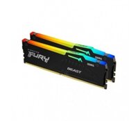 Ram PC Kingston Fury Beast RGB 64GB 5600MHz DDR5 (2x32GB) KF556C40BBAK2-64