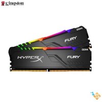 RAM PC Kingston HyperX Fury Beast RGB 32GB 16GB 3200MHz 3600MHz DDR4 (Kit of 2) - KF432C16RBAK2/16 - Bảo Hành 3 Năm