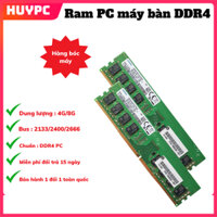 Ram PC máy bàn DDR4 4G 8G Bus 2133 2400 2666