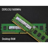 Ram Samsung DDR3 2GB bus 1600 cho PC