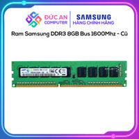 Ram Samsung DDR3 8GB Bus 1600Mhz (8GB 2Rx8 PC3-12800U) - Cũ