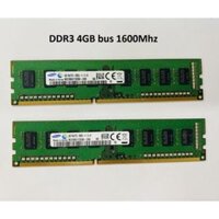 RAM Samsung PC Máy Bàn DDR3  4G bus1333Mhz 1600Mhz