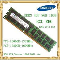 RAM Server DDR3 8GB 16GB ECC REG Buss 1866 , 1600 , 1333 , 1066 cho Main X58 X79 X99