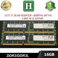 Ram Server ECC REG 16GB DDR3 bus 1333, ram cho server, máy trạm - không dùng cho PCLaptop