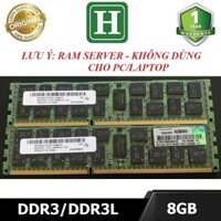 Ram Server ECC REG DDR3 8GB  bus 1333 - không dùng cho máy PC thườngLaptop