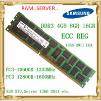 RAM Server Samsung DDR3 16GB / 32gb ECC REG Buss 1866 / 1600 / 1333 / 1066 ( rdimm)