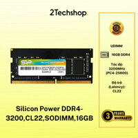 RAM Silicon Power DDR4 16GB SODIMM 3200MHz - Dành cho Laptop