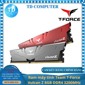 RAM TeamGroup T-FORCE Vulcan TUF 8GB