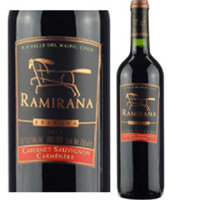 Ramirana Reserva Cabernet Sauvignon Carmenere Chile 13.5% vol chai 750ml x 6 chai nhập khẩu nguyên thùng