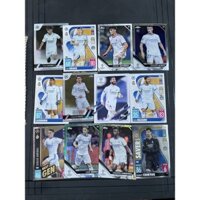ramos real Madrid star card series Gói giá trị thẻ ngôi sao bóng đá 12 miếng thẻ Real Madrid Modric Vinicius Jr. Ramos Kroos