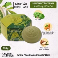 Rampal Latour Xà Bông Thơm Trà Xanh Hộp 150g - Green Tea Soap, Fresh, soft
