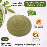 Rampal Latour Xà Bông Thơm Tự Nhiên Trà Xanh 150g - Green Tea Soap, Fresh, soft
