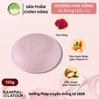 Rampal Latour Xà Bông Thơm Tự Nhiên Hoa Hồng 150g - Rose de Grasse Soap, Floral, soft