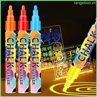 Ran 8 Cái Bút đánh dấu phấn dạng lỏng với đầu có thể đảo ngược 6mm Bút phấn dạng lỏng có thể xóa được