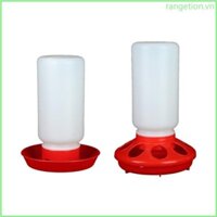 Ran Chick Waterer và Feeder Hộp đựng nước gia cầm tự động cho gà con Chim bồ câu Chim cút