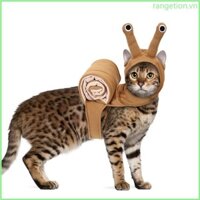 Ran Chó Mèo Cosplay Ốc Hình Áo liền quần Giáng Sinh Halloween Áo liền quần Thú Cưng Mùa Đông Quần Áo Cho Nhỏ Vừa Lớn Chó C