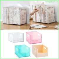 Ran Hộp đựng hồ sơ tài liệu bằng nhựa Hộp lưu trữ hồ sơ có tay cầm Mở rộng Hộp thư mục Bookend Lưu trữ và nộp hồ sơ