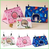 Ran Mùa Đông Ấm Chim Tổ Nhà Vẹt Treo Võng Sang Trọng Giường Dù Dù Lồng