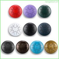 Ran Ngộ nghĩnh Lưỡi Thép Handpan Trống Nhạc Cụ 6 Inch 8 Note Với Mallets Cho Giáo Dục Âm Nhạc Tâm Chữa Bệnh Âm Nhạc Tình Yêu