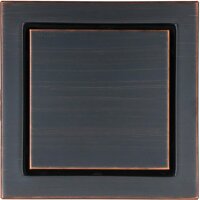 RANDOM 6-inch SUS304 Stainless Steel Square Shower Floor Drain with Tile Insert Grate Removable Multipurpose Invisible Look or Flat Cover,Oil Rubbe...