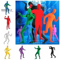 Ranervz Kid Adult Zentai, Áo choàng tàng hình Spandex Phù hợp với toàn thân, Trang phục vui nhộn Trang phục Áo liền quần nhiều màu Da bó sát Body nữ