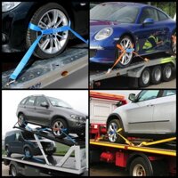 Ràng Buộc Dây Căng 5 Tấn Trở ngại Làm Sạch Xe Ràng Buộc Dây Căng Lốp Cố Định Căng Dây Kéo Cứu Hộ Xe Phụ Kiện