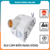 [RẠNG ĐÔNG] Đui đèn cảm biến chuyển động hồng ngoại tự động bật tắt , Đui đèn E27 cảm ứng chuyển động - GC04