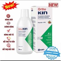 [Răng Niềng] COMBO Súc miệng + Kem đánh răng ORTHOKIN ® 500ML [CHÍNH HÃNG]