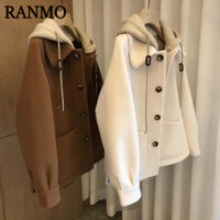 RANMO áo khoác nữ áophao  chic New Style Thanh lịch Korean WMF23C0K0W 41Z241012