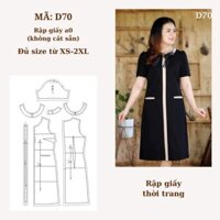 RẬP GIẤY A0 ĐẦM SUÔNG D70 ( KHÔNG CẮT SẴN )