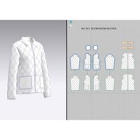 RẬP GIẤY ÁO KHOÁC NỮ NU 142