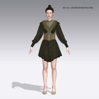 RẬP GIẤY ĐẦM NỮ NU 113