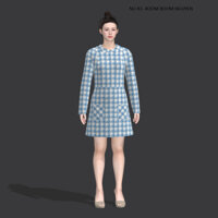 RẬP GIẤY ĐẦM NỮ NU 83